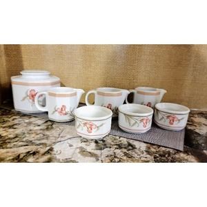 Hutschenreuther 1814 germany hotel miniature tea set service for 3